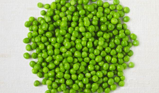 Petits pois bio, France ou Italie — vue 2