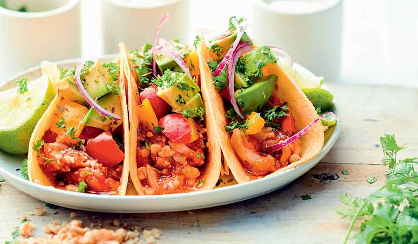 Tacos v&eacute;g&eacute;tariens