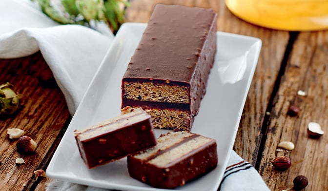 Cake à la noisette façon rocher — vue 2