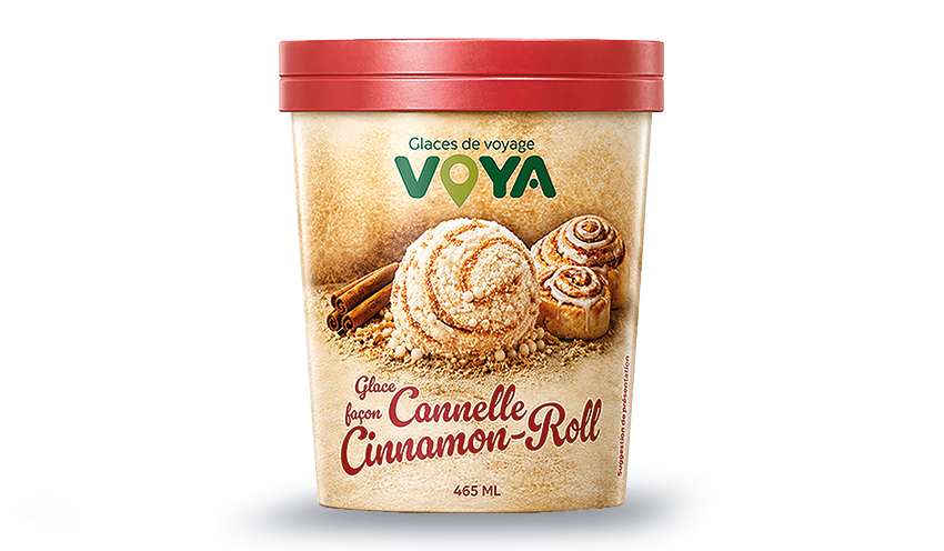 Glace façon cinamon roll, Voya — vue 2