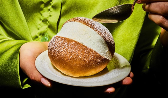 Maritozzo, brioche à la crème fouettée — vue 2