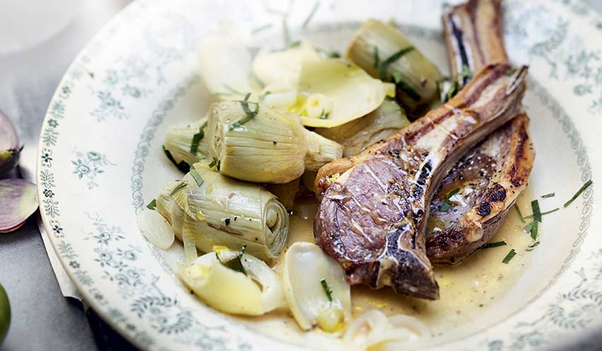 Agneau aux artichauts