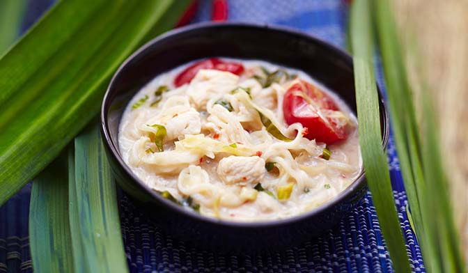 Soupe Tom Kha Kaï — vue 2