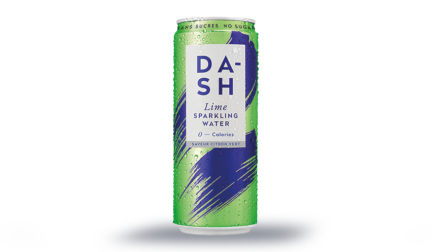 Dash water citron vert — vue 2