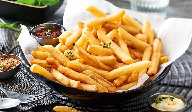 Les frites — vue 2