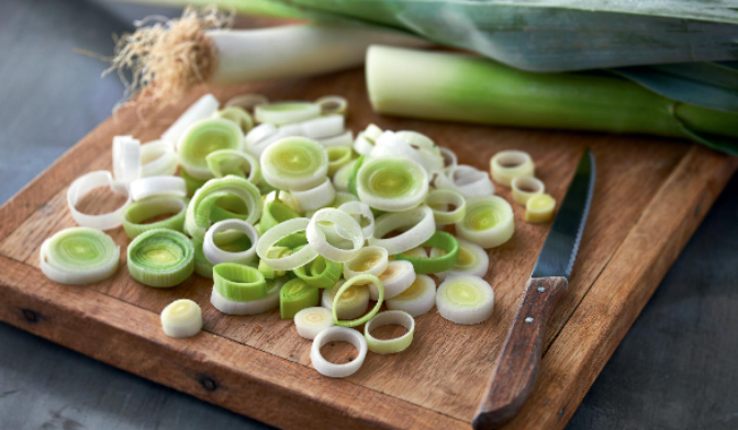 Poireaux émincés bio, France ou Belgique — vue 2