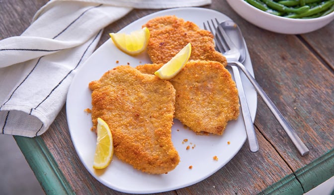 2 Escalopes de veau à la milanaise — vue 2