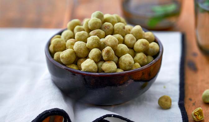 Petits pois goût wasabi — vue 2