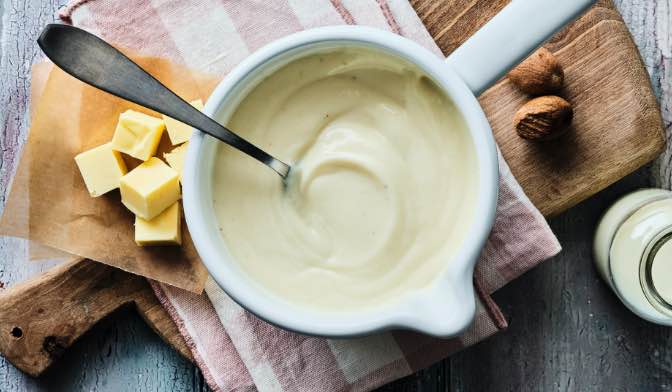 Sauce béchamel — vue 2