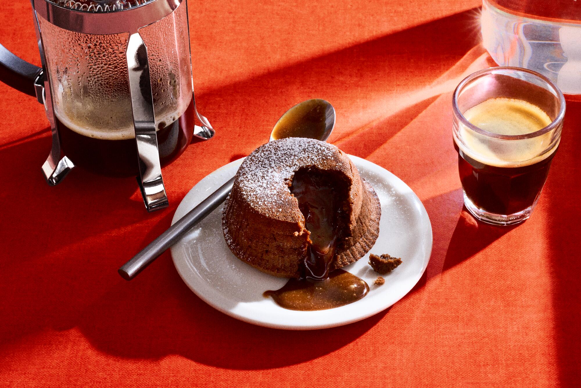 2 moelleux au chocolat — vue 2