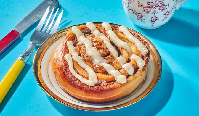 Cinnamon roll, brioche à la cannelle, 1 part — vue 2