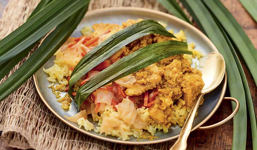 Poulet pandan et riz cuisiné Cuisine Evasion — vue 2