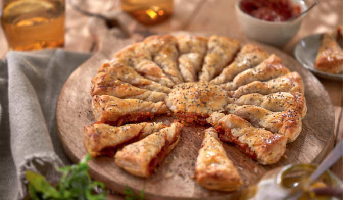 Tarte soleil au pesto rosso, pâte pur beurre — vue 2
