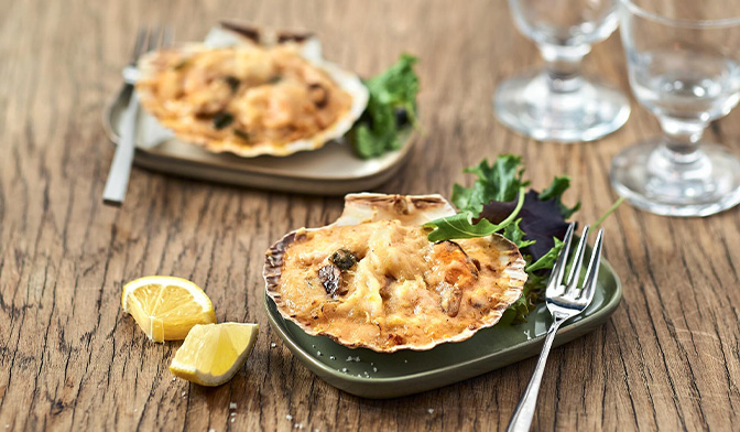 4 Coquilles aux fruits de mer — vue 2