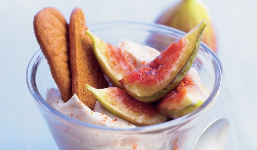 Cr&egrave;me de marron aux figues