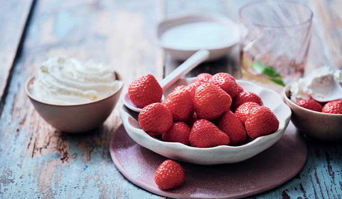 Fraises entières, Egypte — vue 2