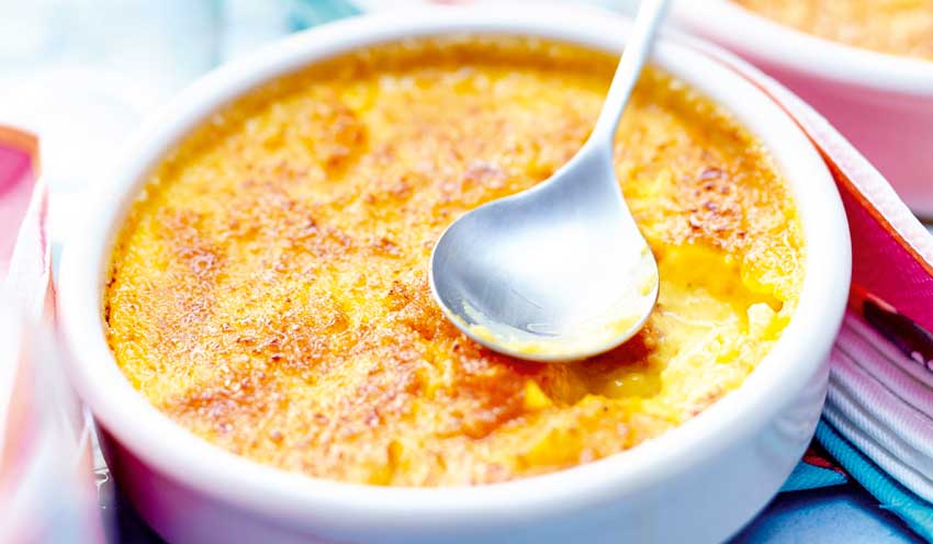 Cr&egrave;me catalane agrumes - safran