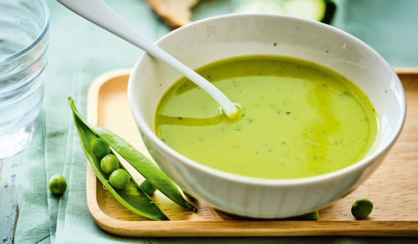 Mini so soupe petit pois, courgette, coco, curry — vue 2
