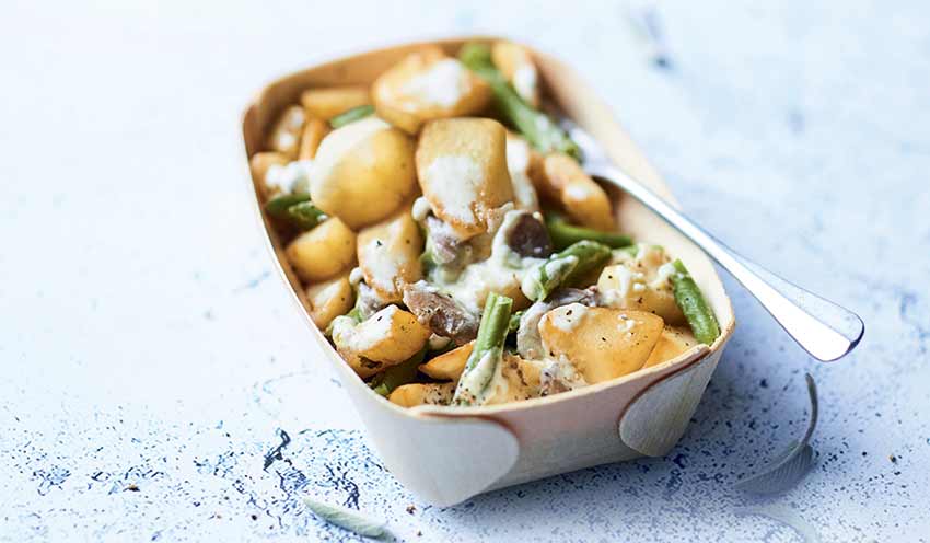 Légumes à la campagnarde, sauce moutarde — vue 2