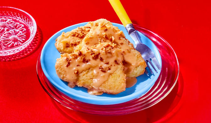 Hash browns potatoes, garniture de pomme de terre — vue 2