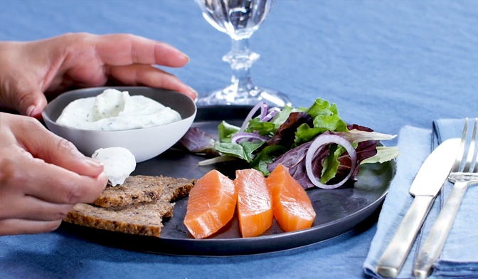 Chantilly citron-aneth