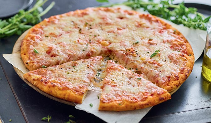 Margherita, mozzarella, tomate, origan — vue 2