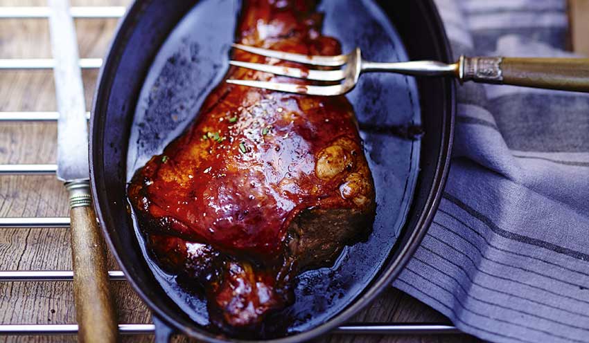 Gigot de 7 h laqu&eacute;