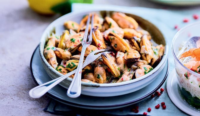 Moules du Pacifique ASC marinière élevées Chili — vue 2