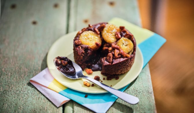 Moelleux banane, chocolat, pécan — vue 2