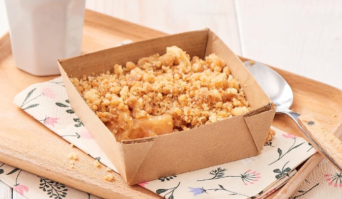 Crumble aux pommes — vue 2