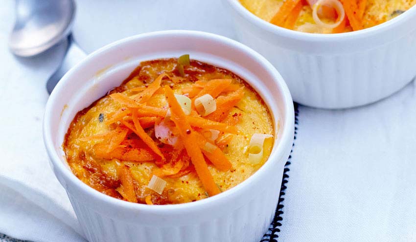 Petites cr&egrave;mes tha&iuml; aux crevettes