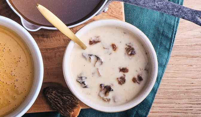 Sauce aux morilles — vue 2