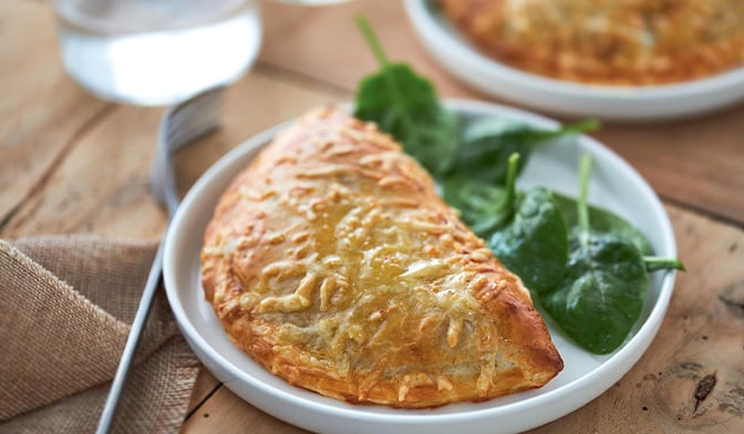 2 chaussons poulet, champignon, emmental — vue 2
