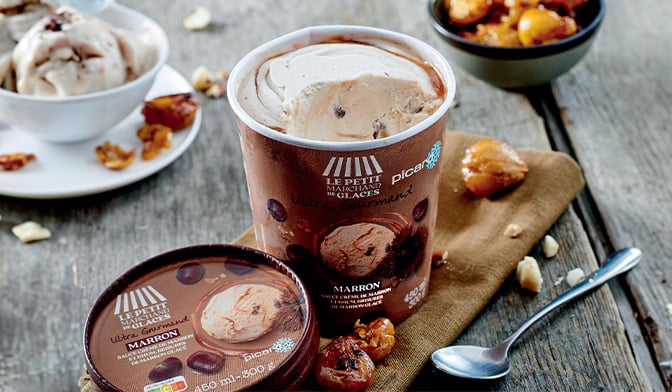 Glace marron — vue 2