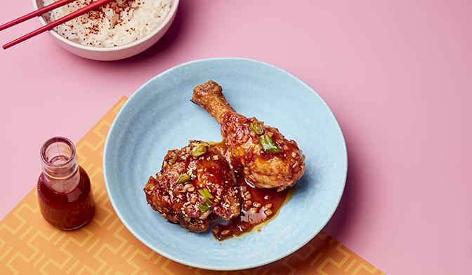 Dakgangjeong, Poulet frit cor&eacute;en