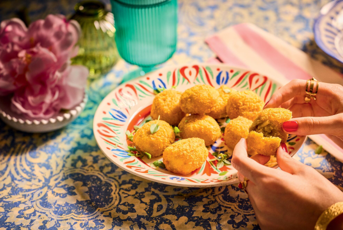 Frittatine stracciatella, bouchées de pâtes panée — vue 2