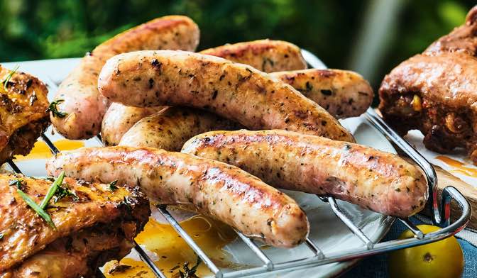 Saucisses de volaille aux herbes, 10 pièces — vue 2