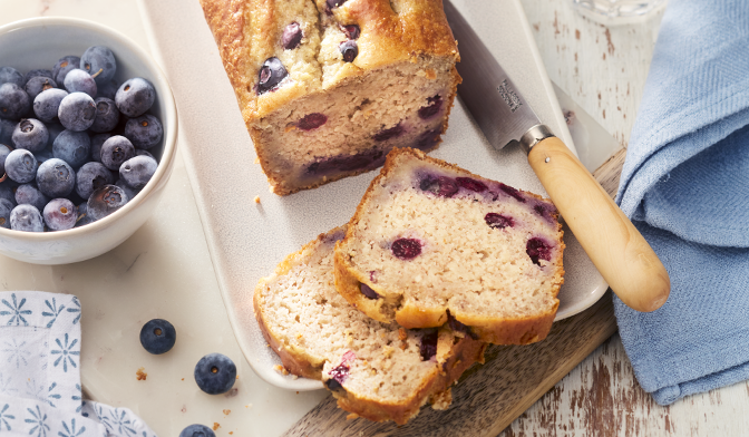 Blueberry bread