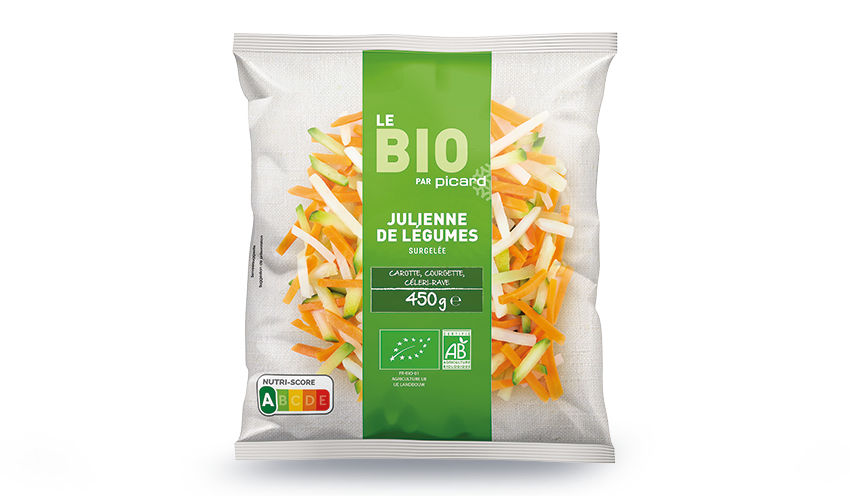 Julienne de légumes bio, France — vue 2