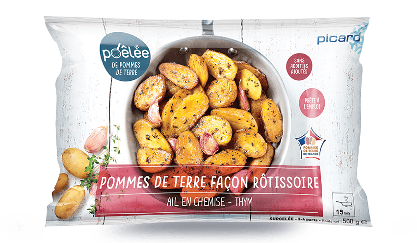 Pommes De Terre Facon Rotissoire Surgeles Les Legumes Picard
