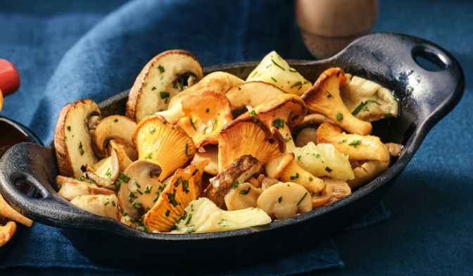Poêlée de champignons cuisinés bio — vue 2