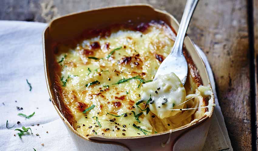 Gratin de pomme de terre, oignon, comté — vue 2