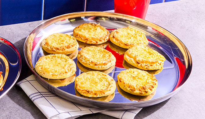 Mini pizzas 3 fromages — vue 2