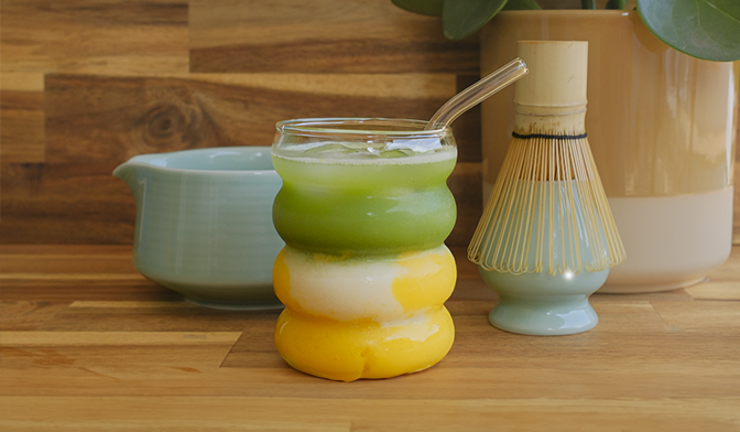 Matcha Latte Mangue