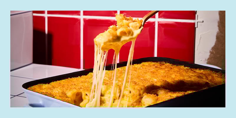 Nos Mac and Cheese bien filants