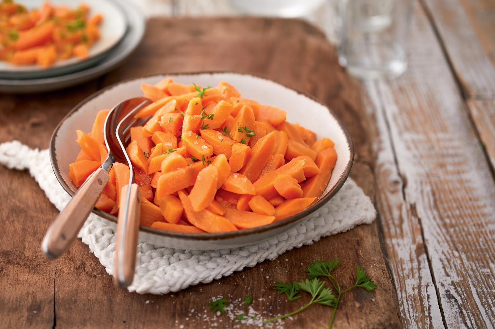 carottes en bâtonnets