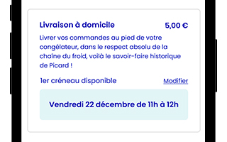 Livraison à domicile