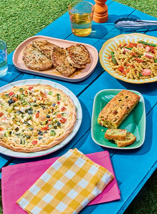 Repas en plein air : id&eacute;es simples et gourmandes pour manger dehors avec Picard