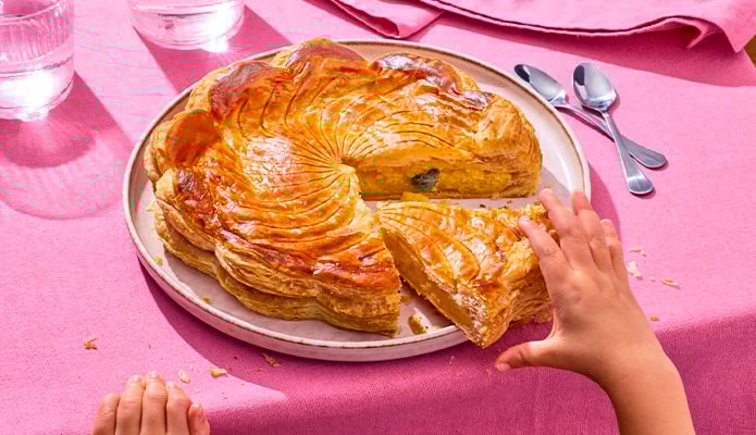 Galette des rois frangipane