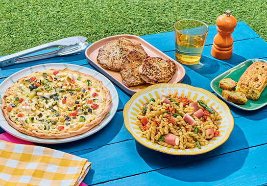 Repas en plein air : id&eacute;es simples et gourmandes pour manger dehors avec Picard